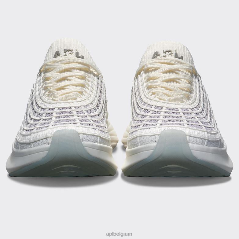 Heren techloom-zipline 68 406TH748 rennen ivoor/middelgrijs APL