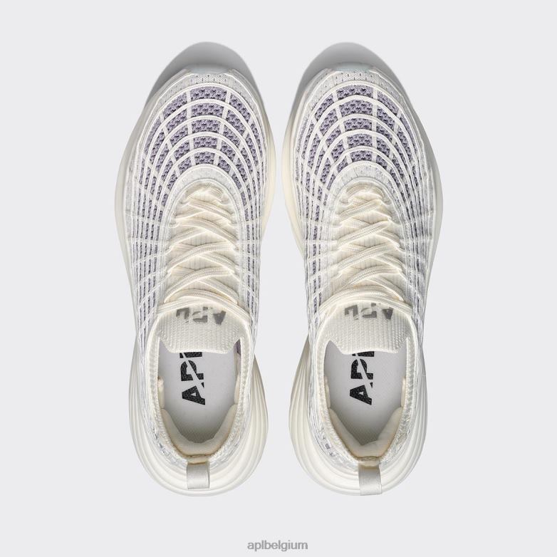 Heren techloom-zipline 68 406TH748 rennen ivoor/middelgrijs APL