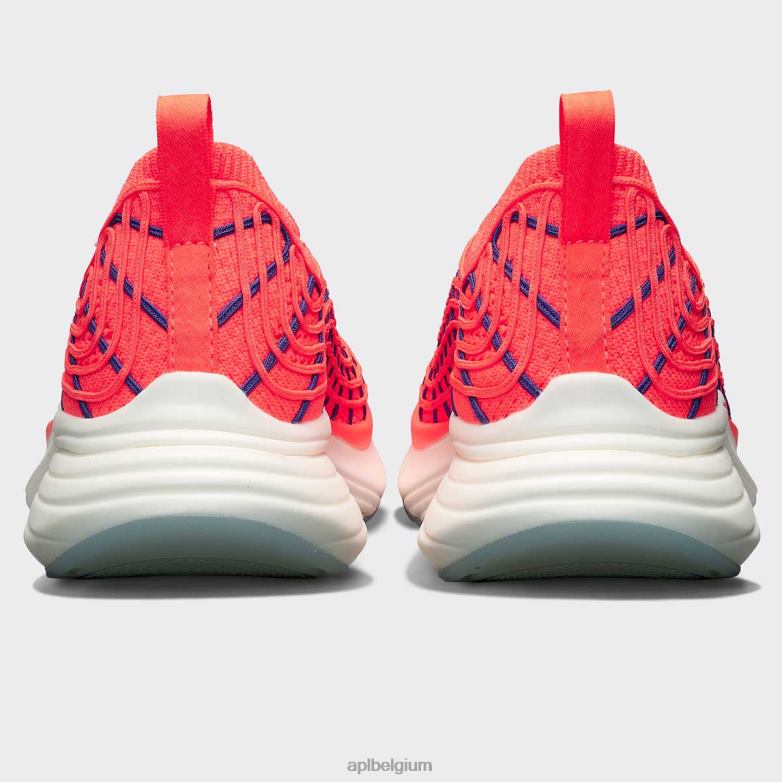 Heren techloom-zipline 68 406TH756 rennen impuls rode/blauwe waas APL