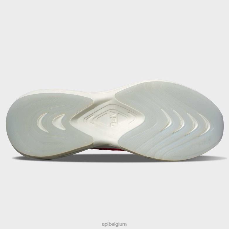 Heren techloom-zipline 68 406TH756 rennen impuls rode/blauwe waas APL