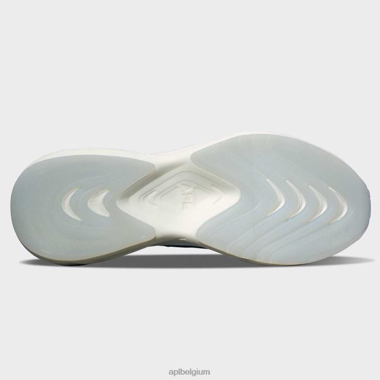 Heren techloom-zipline 68 406TH764 rennen ijsblauw/chocolade/geribbeld APL