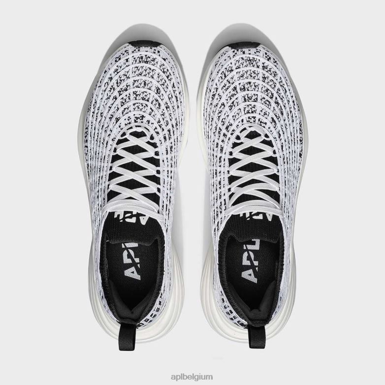 Heren techloom-zipline 68 406TH777 rennen zwart/wit/ombre APL
