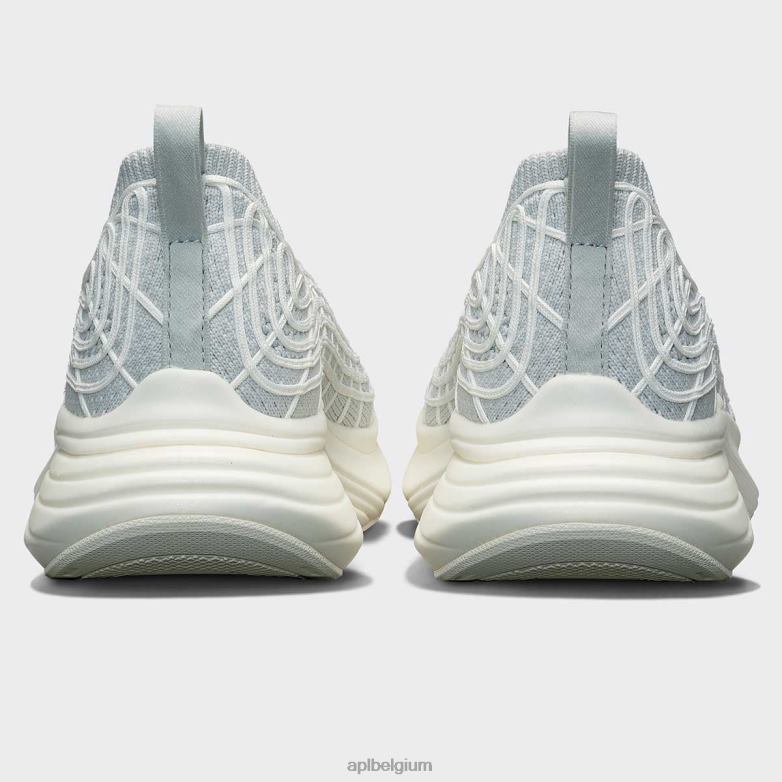 Heren techloom-zipline 69 406TH784 rennen staalgrijs/ivoor APL