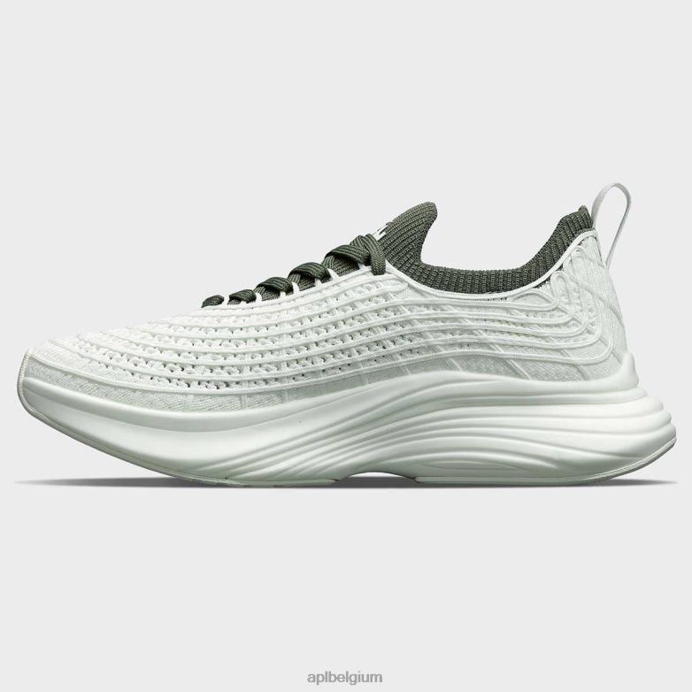 Heren techloom-zipline 69 406TH796 rennen ivoor/vermoeidheid APL