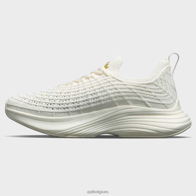 Heren techloom-zipline 69 406TH797 rennen ivoor/goud APL