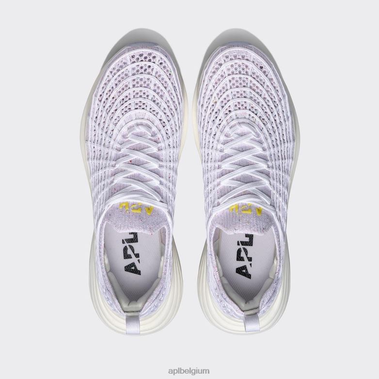 Heren techloom-zipline 69 406TH800 rennen wit/confetti APL