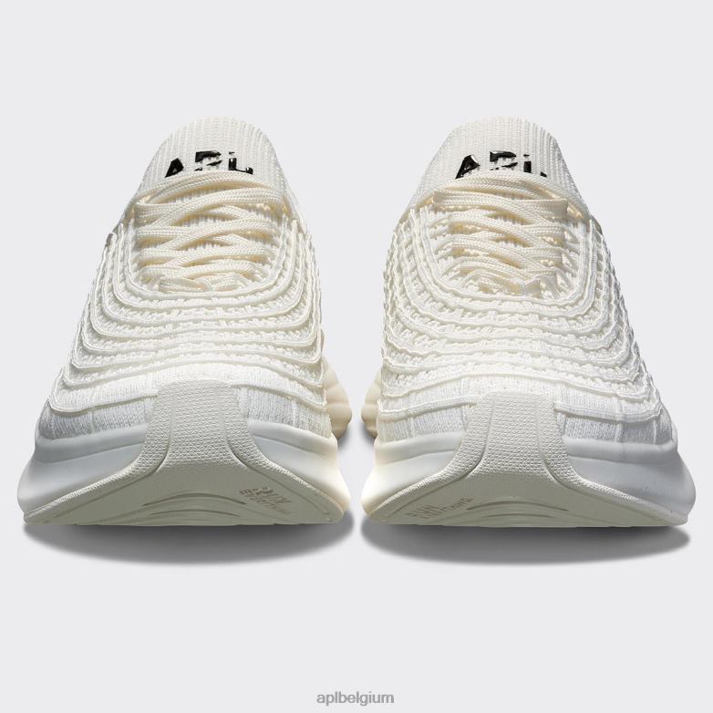 Heren techloom-zipline 69 406TH810 rennen ivoor/zwart APL