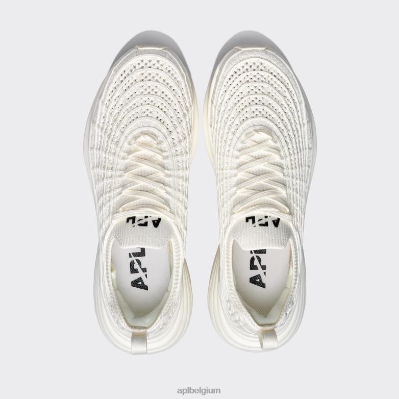 Heren techloom-zipline 69 406TH810 rennen ivoor/zwart APL