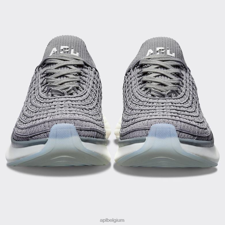 Heren techloom-zipline 69 406TH823 rennen rook/wit APL