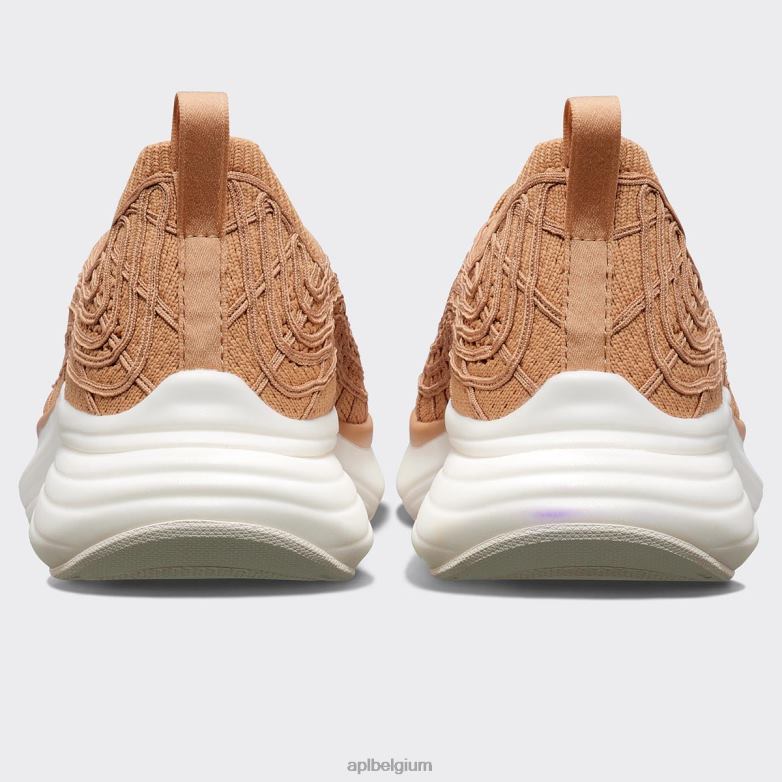 Heren techloom-zipline 69 406TH852 rennen bruin/ivoor APL