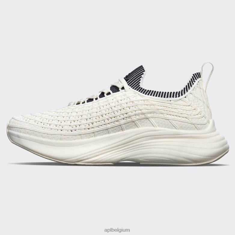 Heren techloom-zipline 69 406TH853 rennen ivoor/middernacht/geribbeld APL