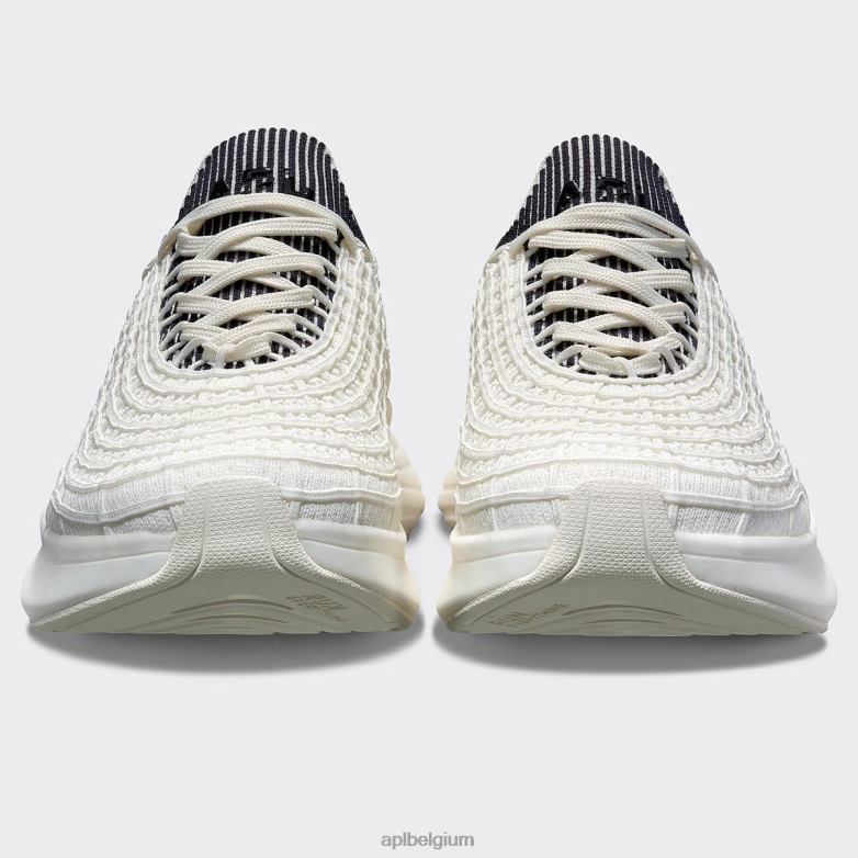 Heren techloom-zipline 69 406TH853 rennen ivoor/middernacht/geribbeld APL