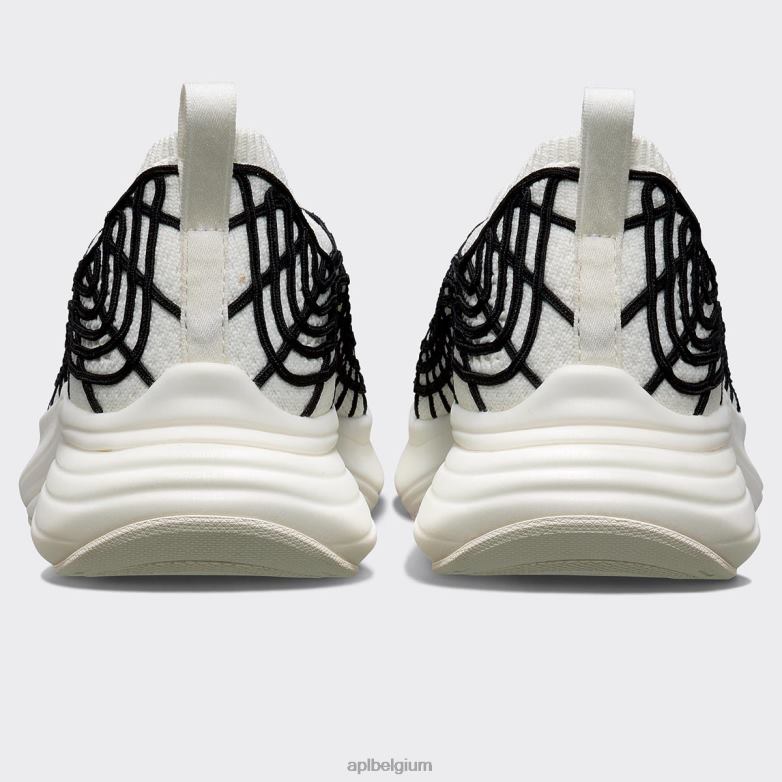 Heren techloom-zipline 69 406TH854 rennen ivoor/zwart APL