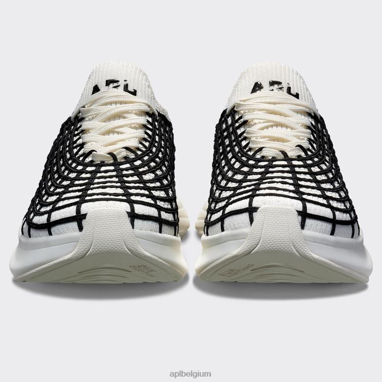 Heren techloom-zipline 69 406TH854 rennen ivoor/zwart APL