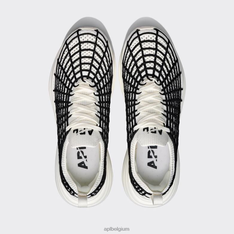 Heren techloom-zipline 69 406TH854 rennen ivoor/zwart APL