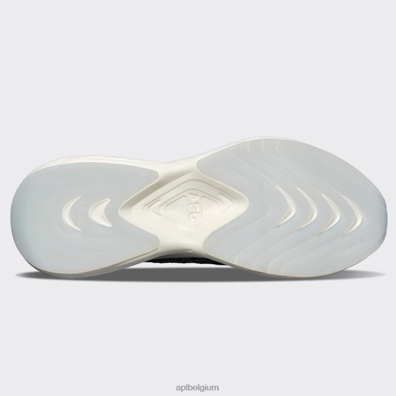 Heren techloom-zipline 69 406TH855 rennen metallic zilver/wit APL