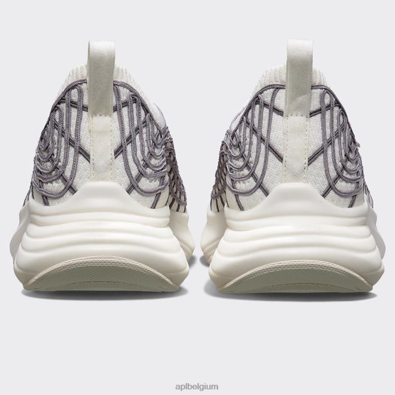 Heren techloom-zipline 69 406TH858 rennen ivoor/cement/rook APL