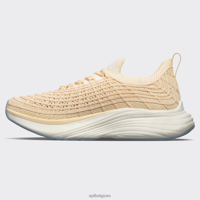 Heren techloom-zipline 70 406TH859 rennen vanille/ivoor/geribbeld APL