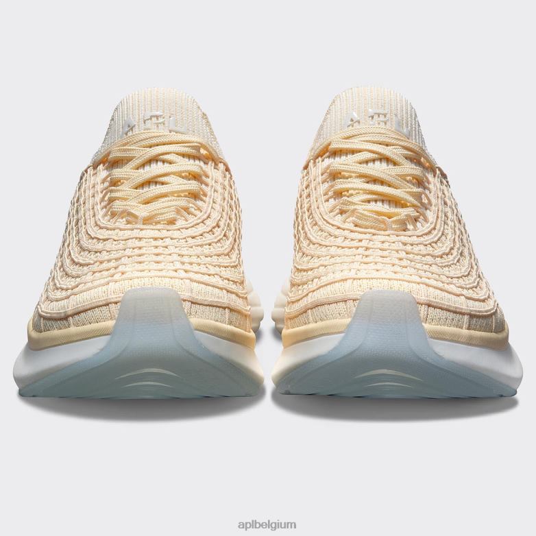 Heren techloom-zipline 70 406TH859 rennen vanille/ivoor/geribbeld APL