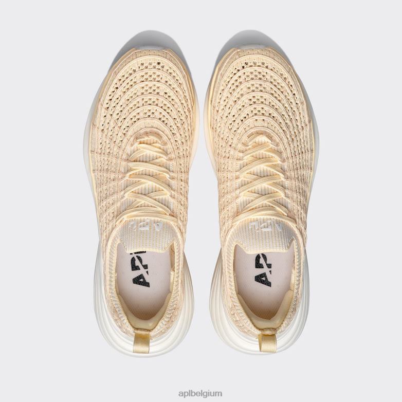 Heren techloom-zipline 70 406TH859 rennen vanille/ivoor/geribbeld APL