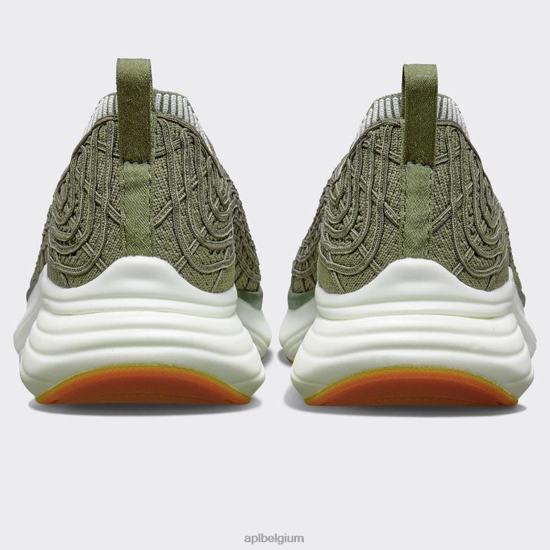 Heren techloom-zipline 70 406TH860 rennen vermoeidheid/ivoor/geribbeld APL