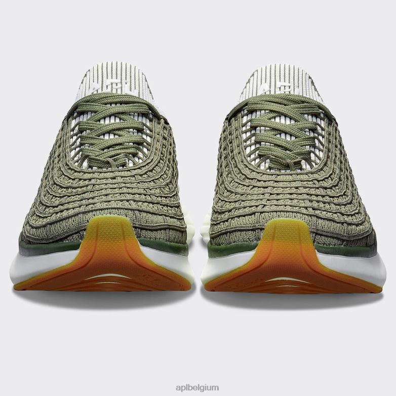 Heren techloom-zipline 70 406TH860 rennen vermoeidheid/ivoor/geribbeld APL