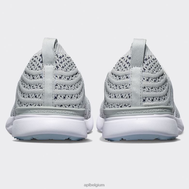 Heren techloomgolf 61 406TH721 rennen staalgrijs/navy/wit APL