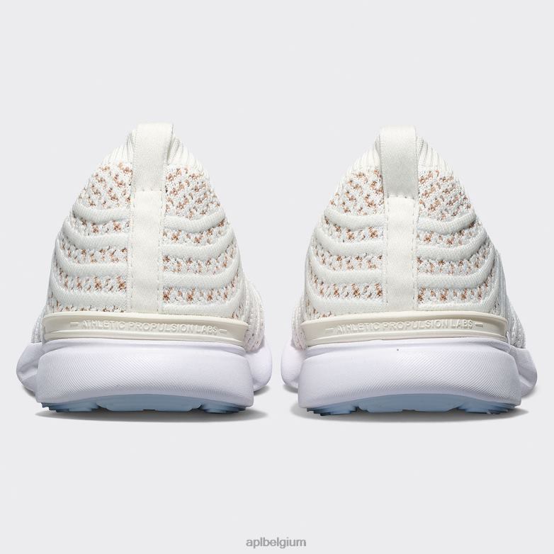 Heren techloomgolf 61 406TH730 rennen ivoor/karamel/wit APL