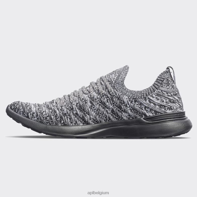 Heren techloomgolf 62 406TH799 rennen zwart/wit/gemêleerd APL