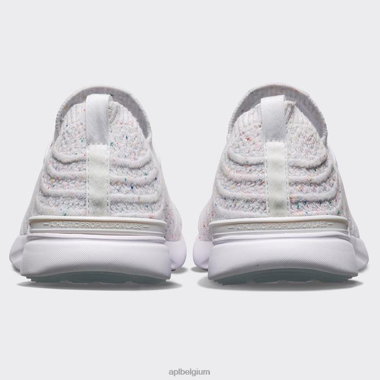 Heren techloomgolf 62 406TH801 rennen wit/confetti APL