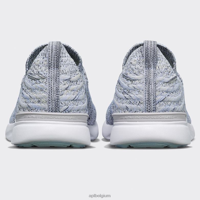 Heren techloomgolf 62 406TH834 rennen regendruppel/middernacht/melange APL