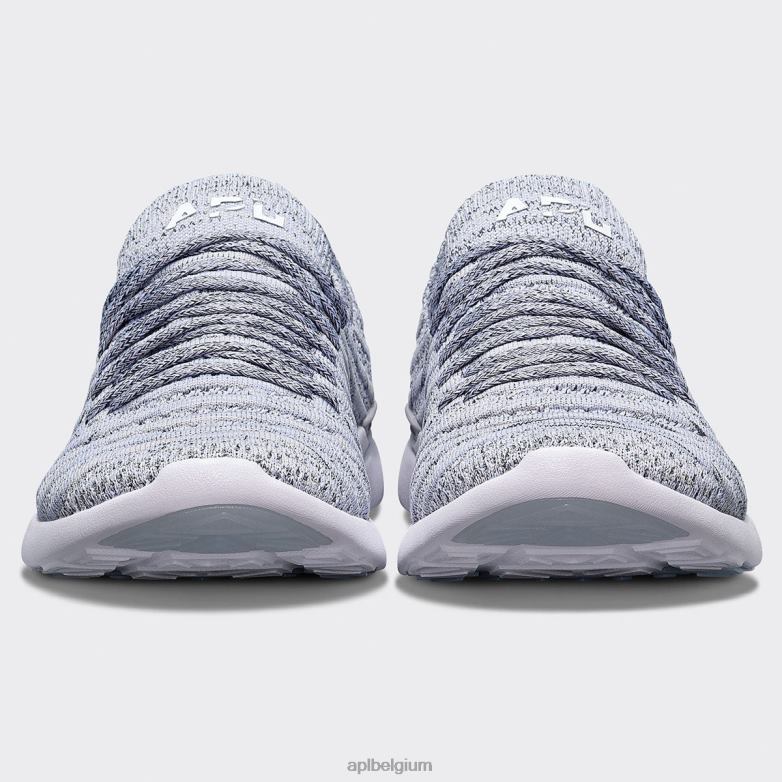 Heren techloomgolf 62 406TH834 rennen regendruppel/middernacht/melange APL