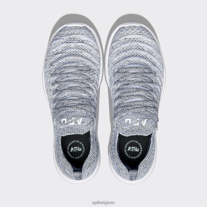 Heren techloomgolf 62 406TH834 rennen regendruppel/middernacht/melange APL