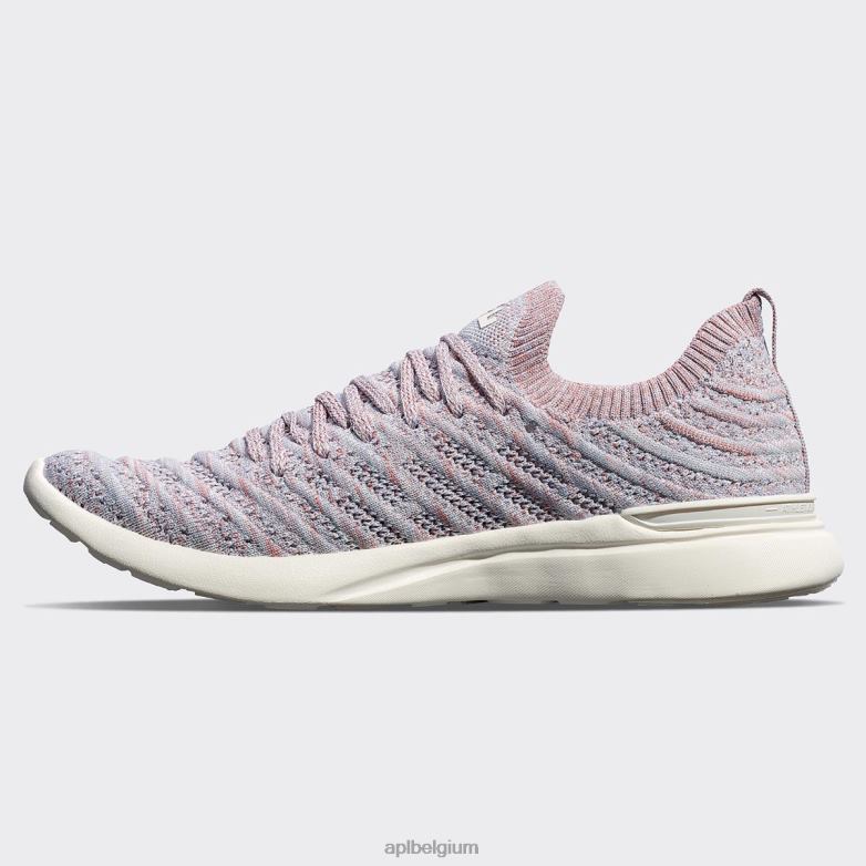 Heren techloomgolf 62 406TH867 rennen bevroren grijs/ceder/melange APL