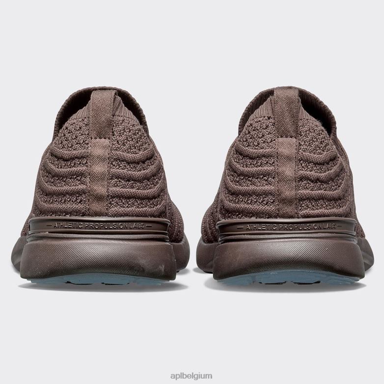 Heren techloomgolf 62 406TH882 rennen chocolade/wit APL