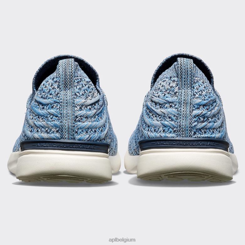 Heren techloomgolf 63 406TH896 rennen middernacht/ivoor/melange APL