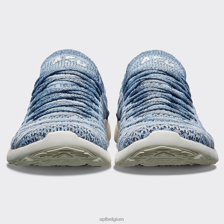 Heren techloomgolf 63 406TH896 rennen middernacht/ivoor/melange APL