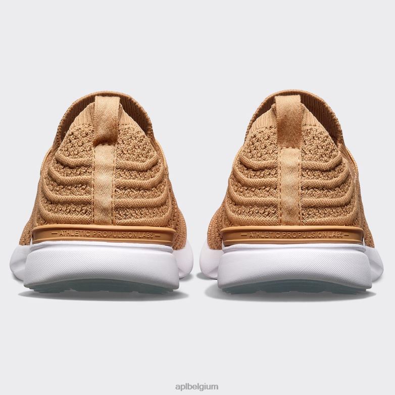 Heren techloomgolf 63 406TH902 rennen bruin/wit APL