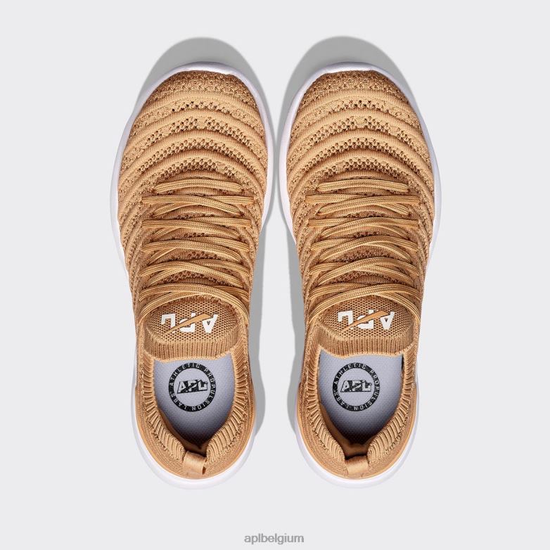 Heren techloomgolf 63 406TH902 rennen bruin/wit APL