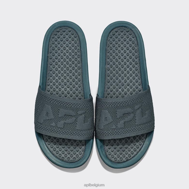 Heren groot logo techloom dia 6 406TH1027 dia's middernachtelijke jungle APL