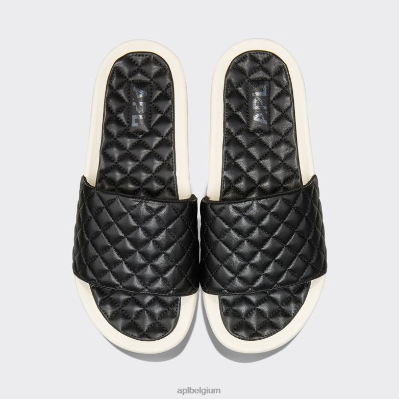 Heren lusso glijbaan 17 406TH1097 dia's zwart/ongerept APL