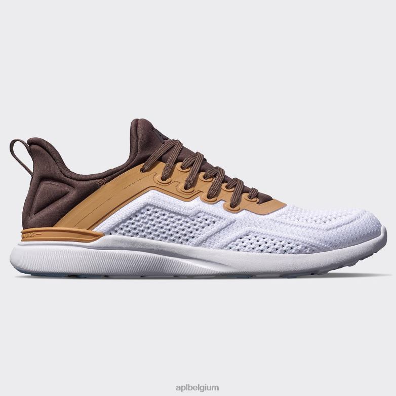 Heren techloom tracer 54 406TH951 opleiding chocolade/bruin/wit APL