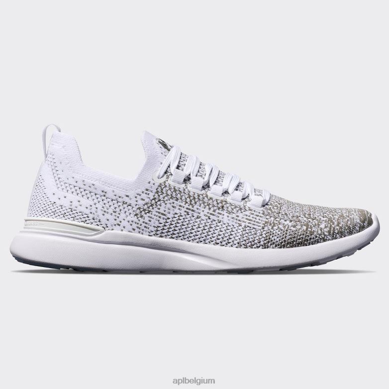 Heren techloom briesje 38 406TH815 rennen wit/vermoeidheid/ombre APL