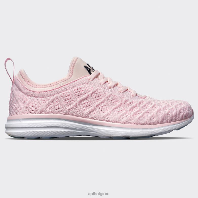 Heren techloom fantoom 45 406TH737 rennen gebleekt roze/marineblauw/wit APL