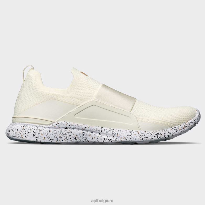 Heren techloom gelukzaligheid 30 406TH773 rennen ongerept/tan/spikkel APL