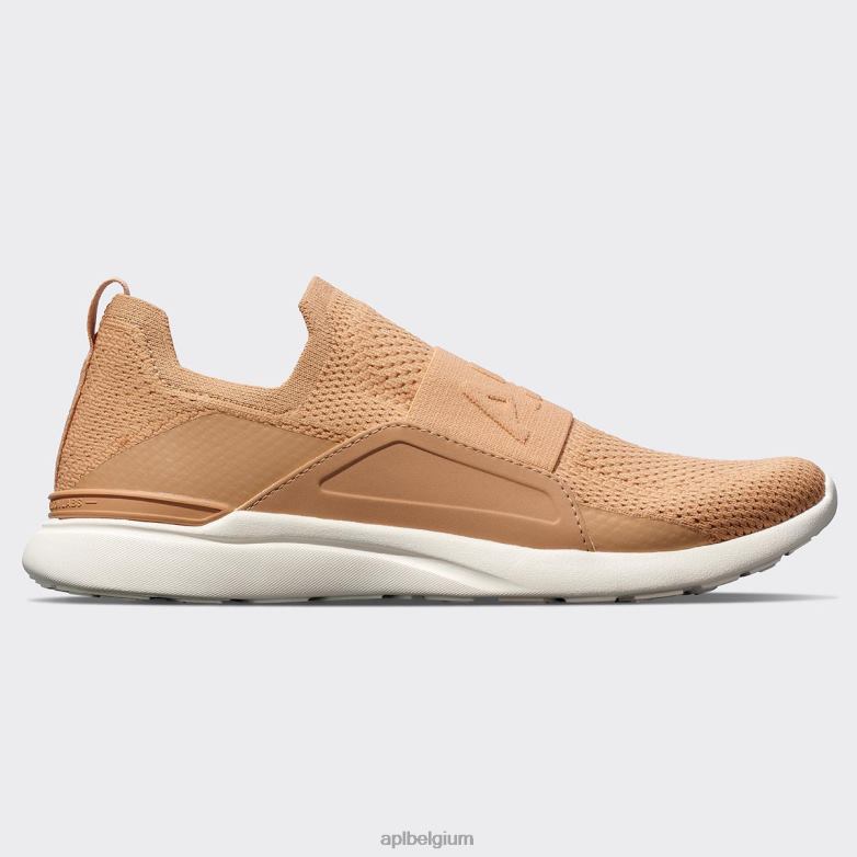 Heren techloom gelukzaligheid 32 406TH898 rennen bruin/ivoor APL