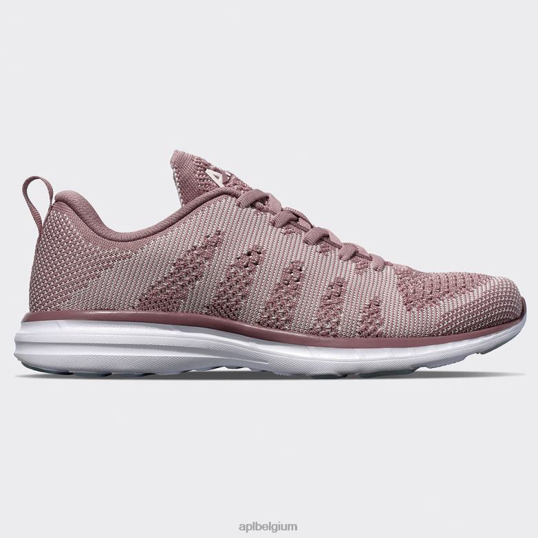 Heren techloom pro 48 406TH710 rennen strandhout/creme/wit APL