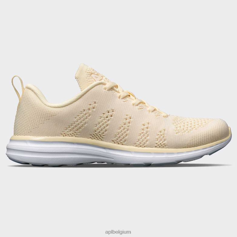 Heren techloom pro 48 406TH749 rennen vanille/creme/wit APL