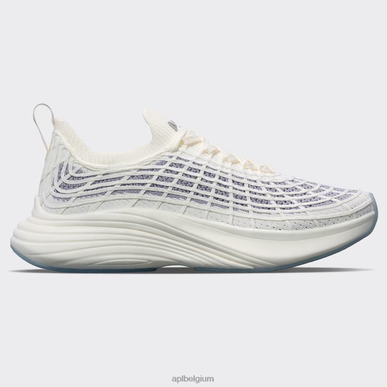 Heren techloom-zipline 68 406TH748 rennen ivoor/middelgrijs APL