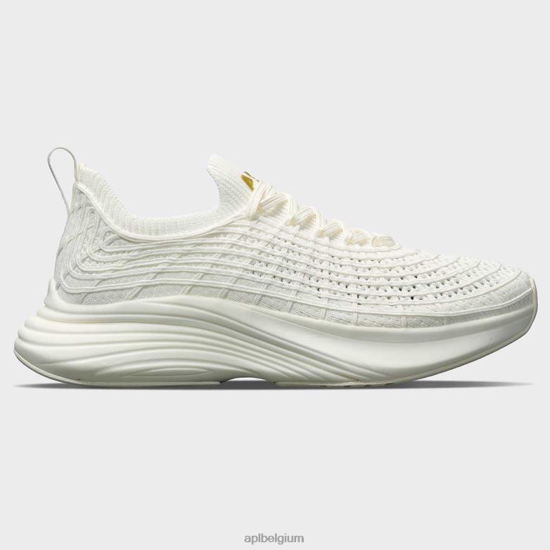 Heren techloom-zipline 69 406TH797 rennen ivoor/goud APL